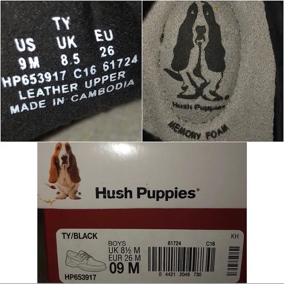 🆕 Hush Puppies 🐶 ‘Ty’ Oxfords