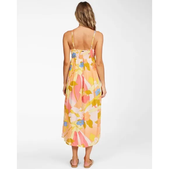 🆕 NWT Billabong Twist It Midi Dress