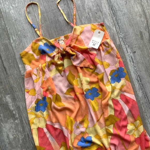 🆕 NWT Billabong Twist It Midi Dress