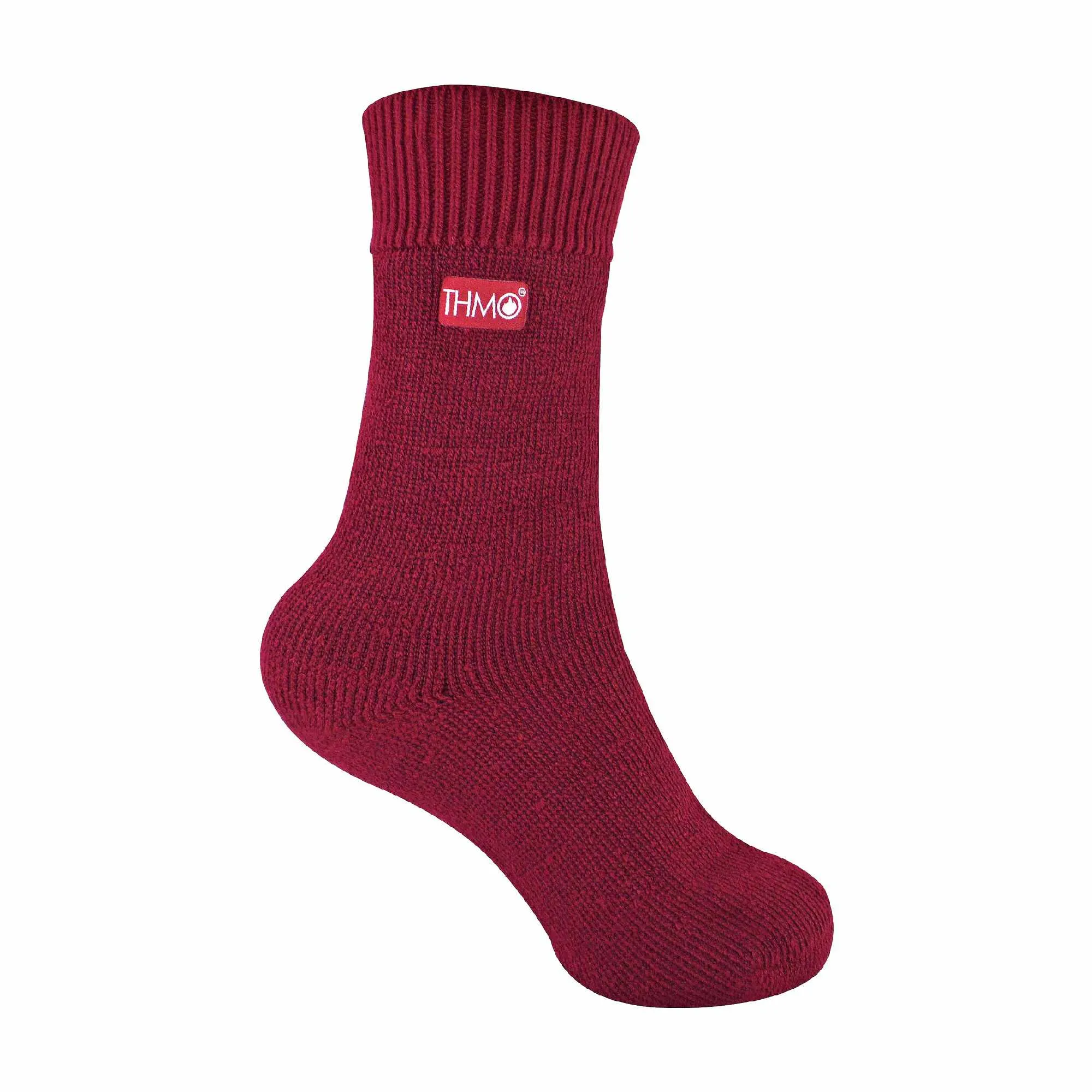 1 Pack Kids Indoor Thermal Slipper Socks with Grips (3 Sizes)