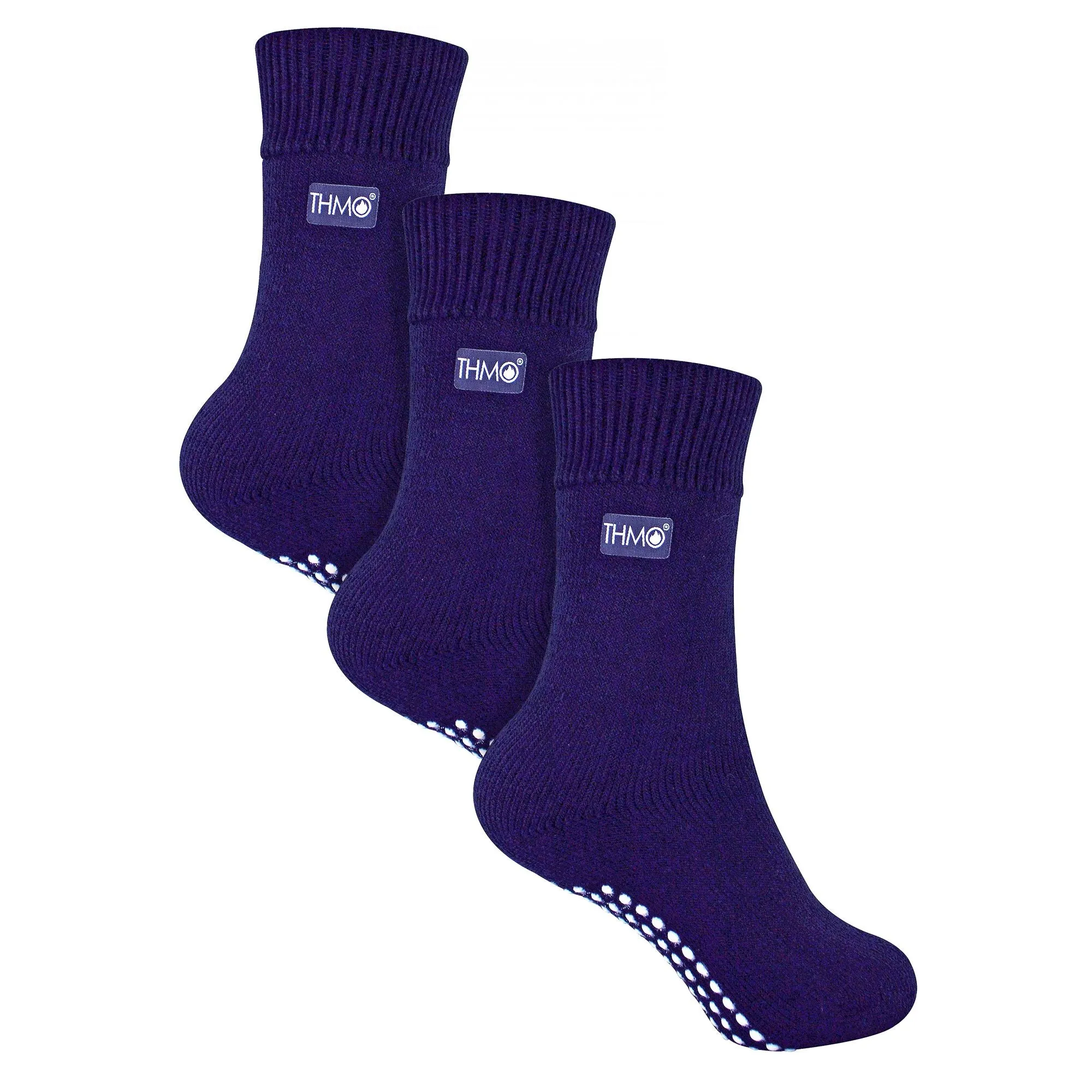 1 Pack Kids Indoor Thermal Slipper Socks with Grips