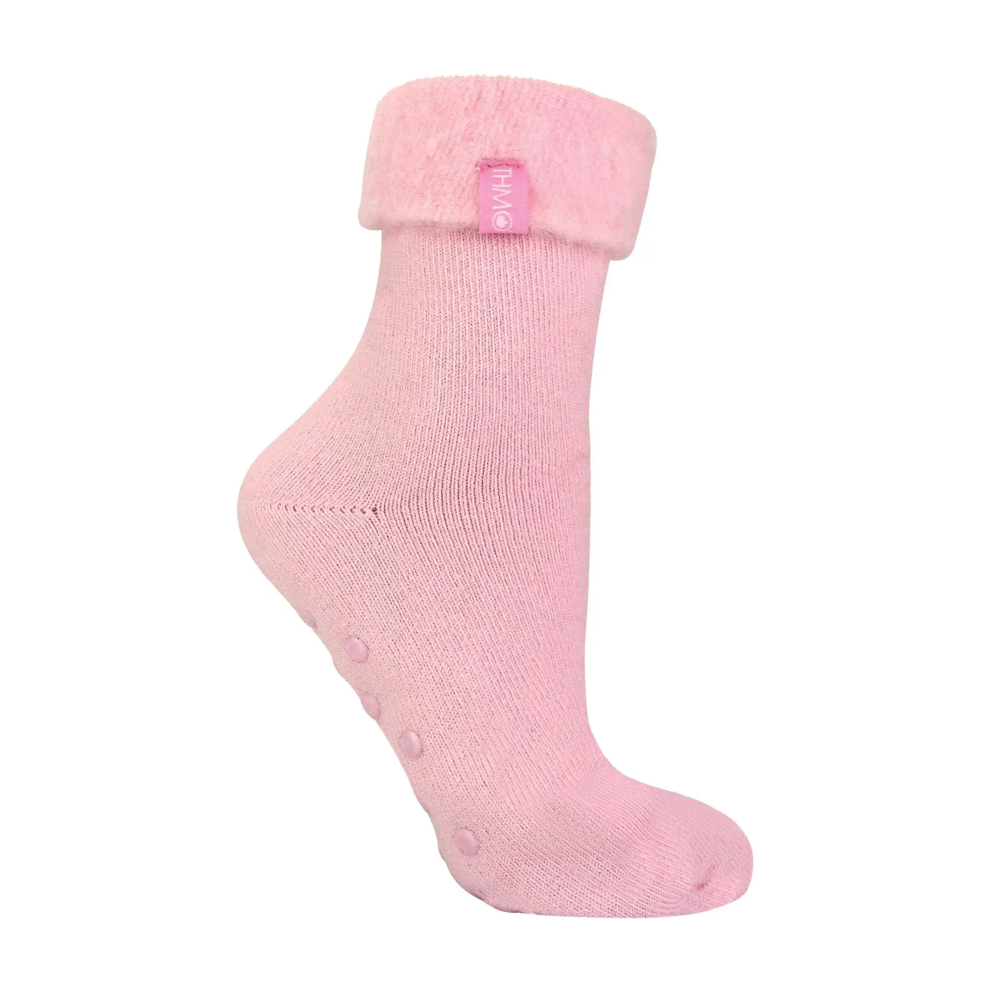 1 Pack Ladies Soft Plush Lined Slipper Bed Socks