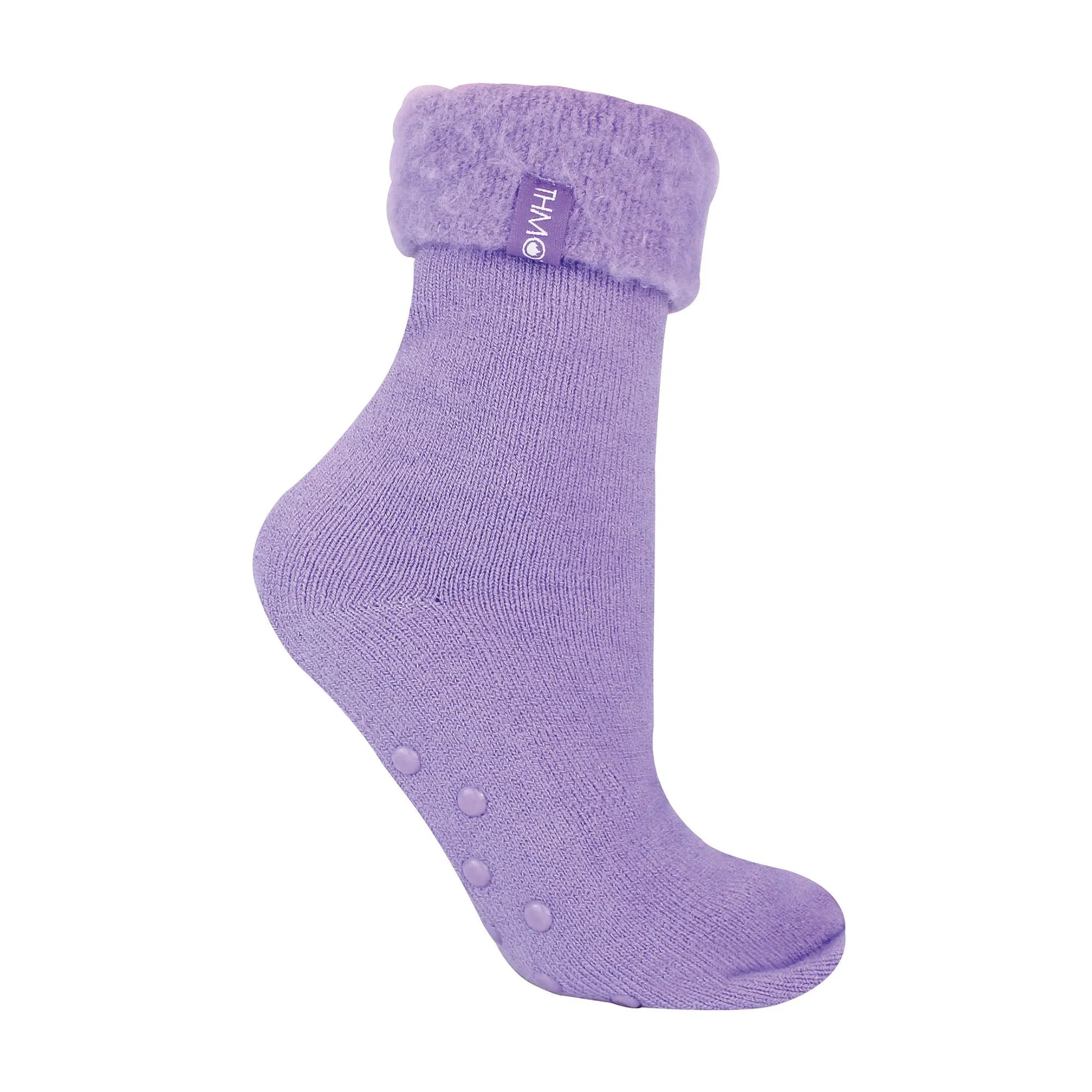 1 Pack Ladies Soft Plush Lined Slipper Bed Socks