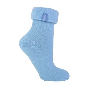 1 Pack Ladies Soft Plush Lined Slipper Bed Socks