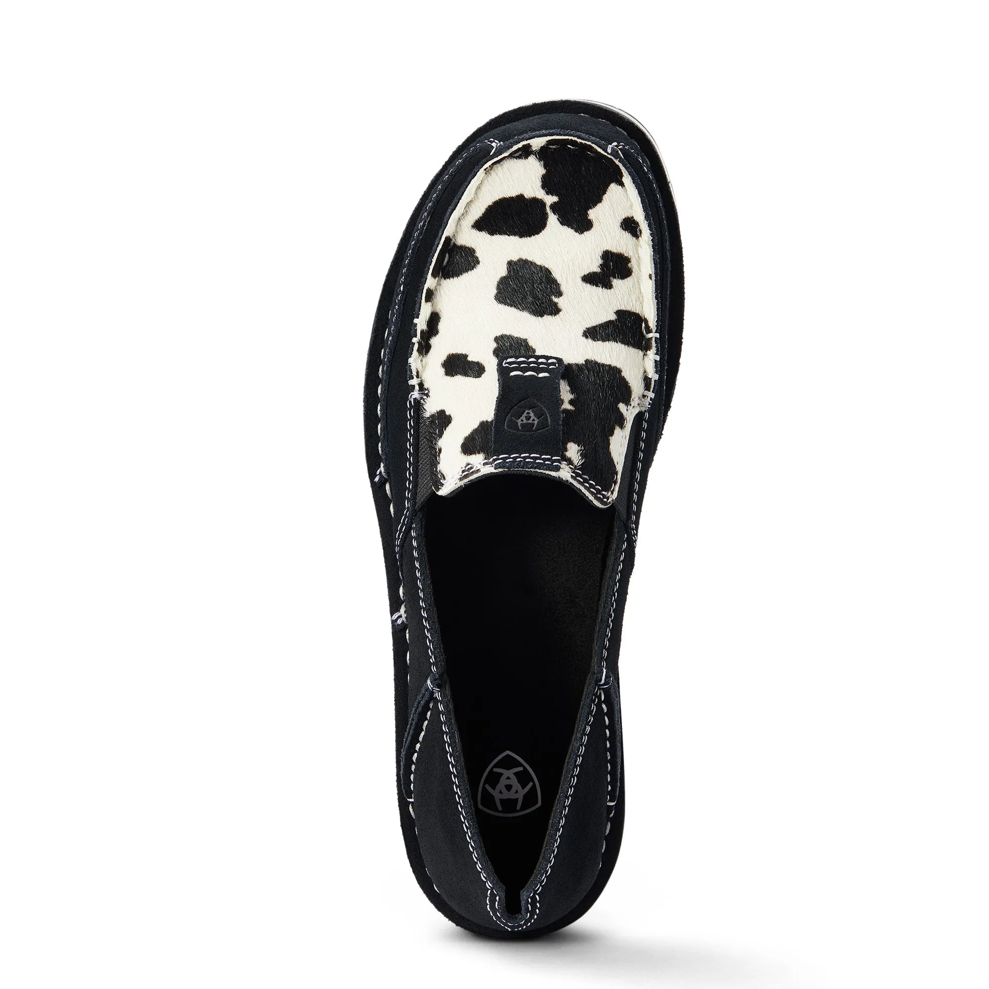 10042529 Ariat Wmns Cruiser Black & White Suede Hair
