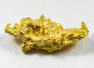 #1023 Natural Gold Nugget Australian 4.24 Grams Genuine