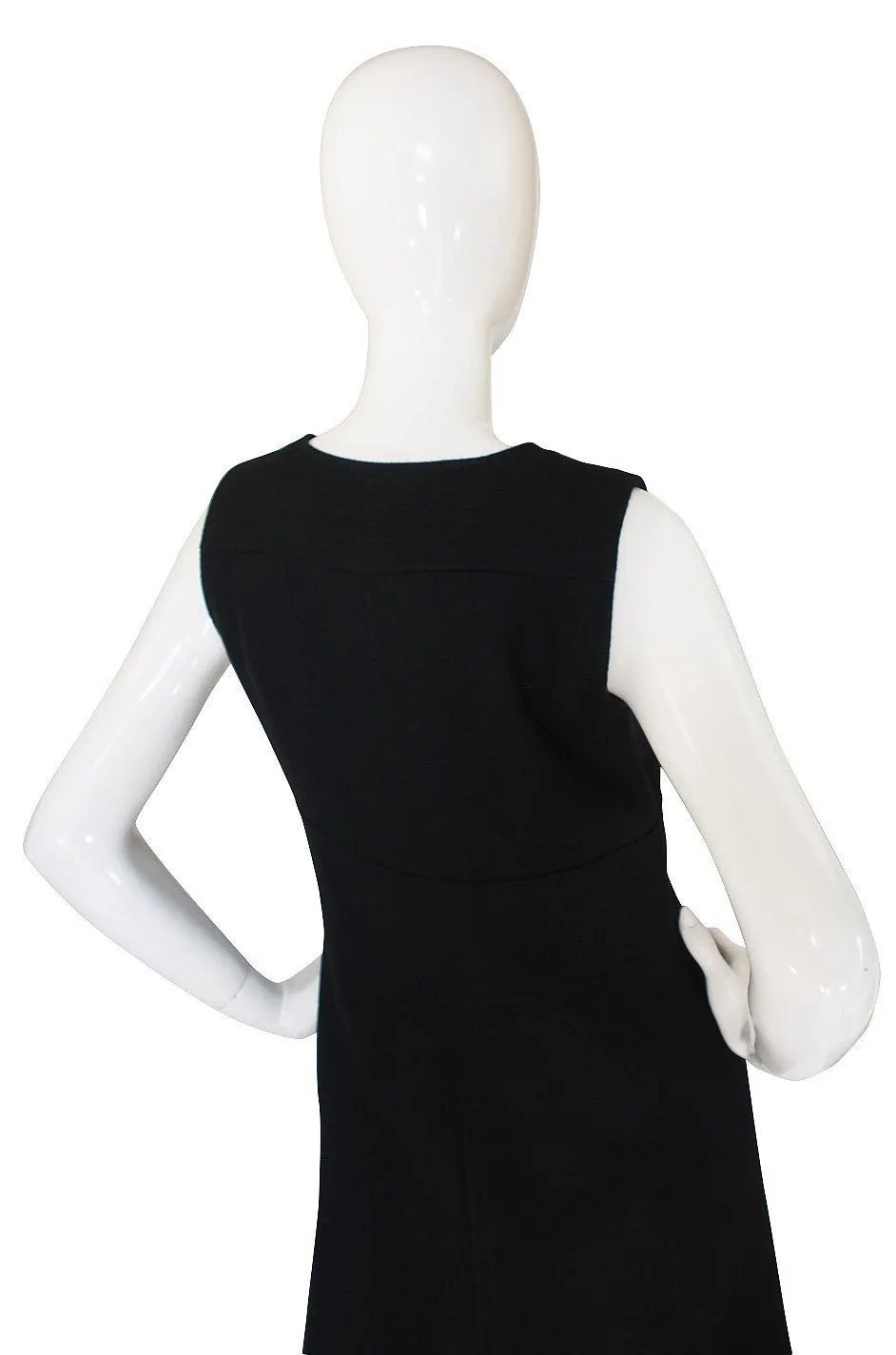 1960s Courreges Couture Future Shift Dress