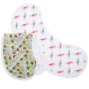 2- Pack Burpy Bibs - Paradise