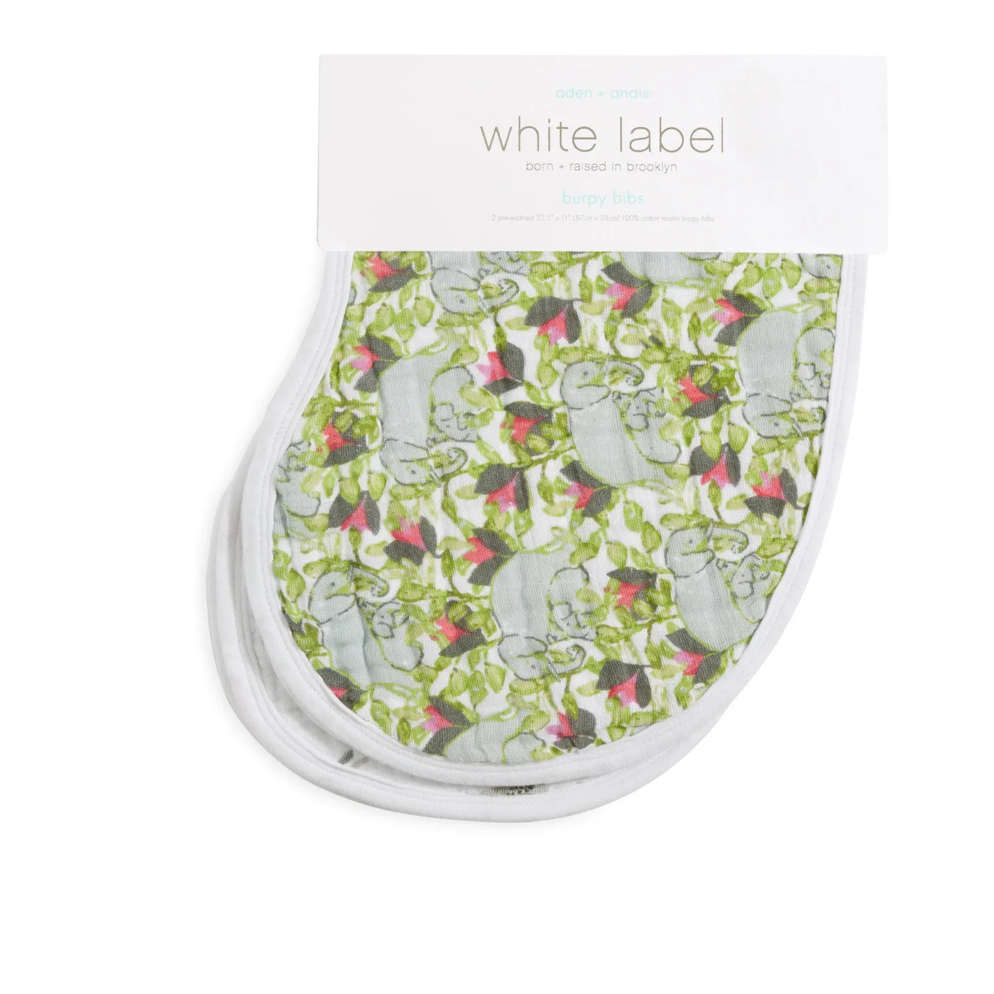 2- Pack Burpy Bibs - Paradise