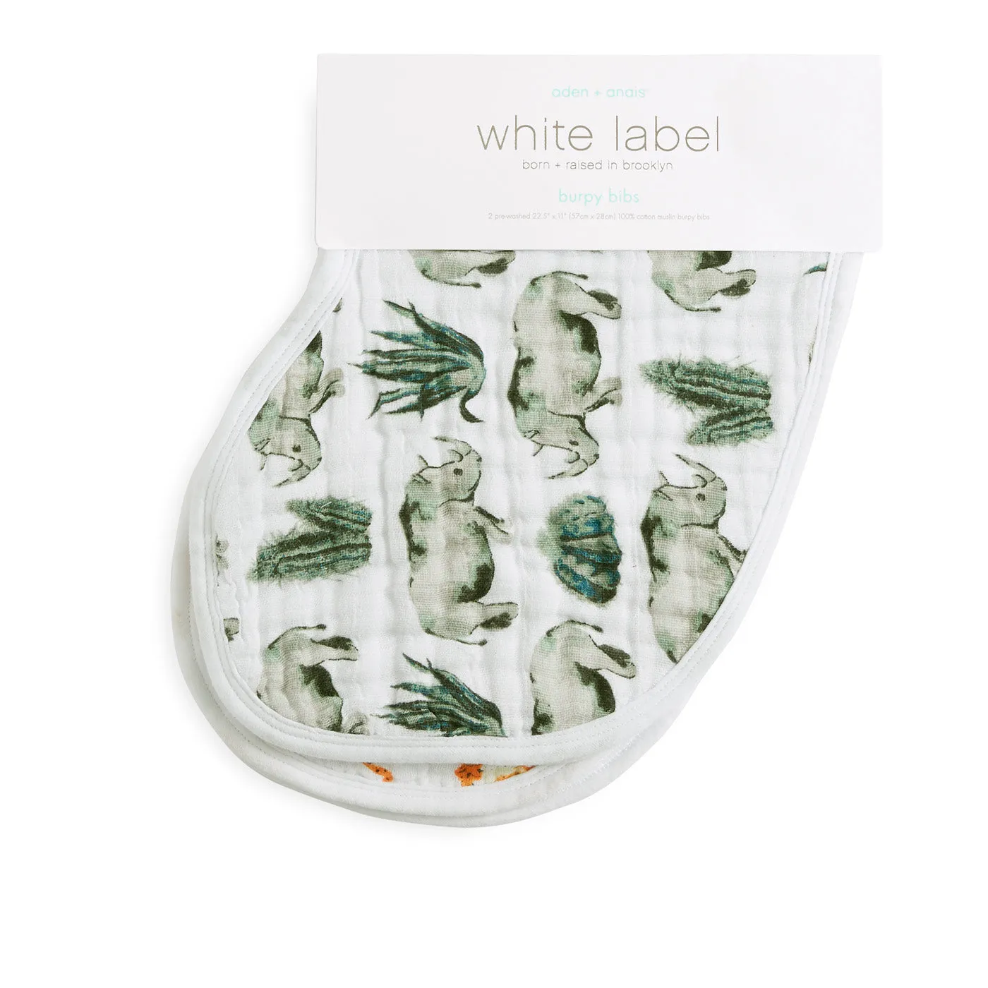 2- Pack Burpy Bibs - Paradise