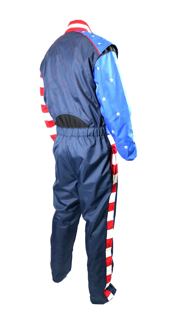 2020 Edition Captain U.S.A Six Layer SFI 3.2A/15 Rated Fire suit