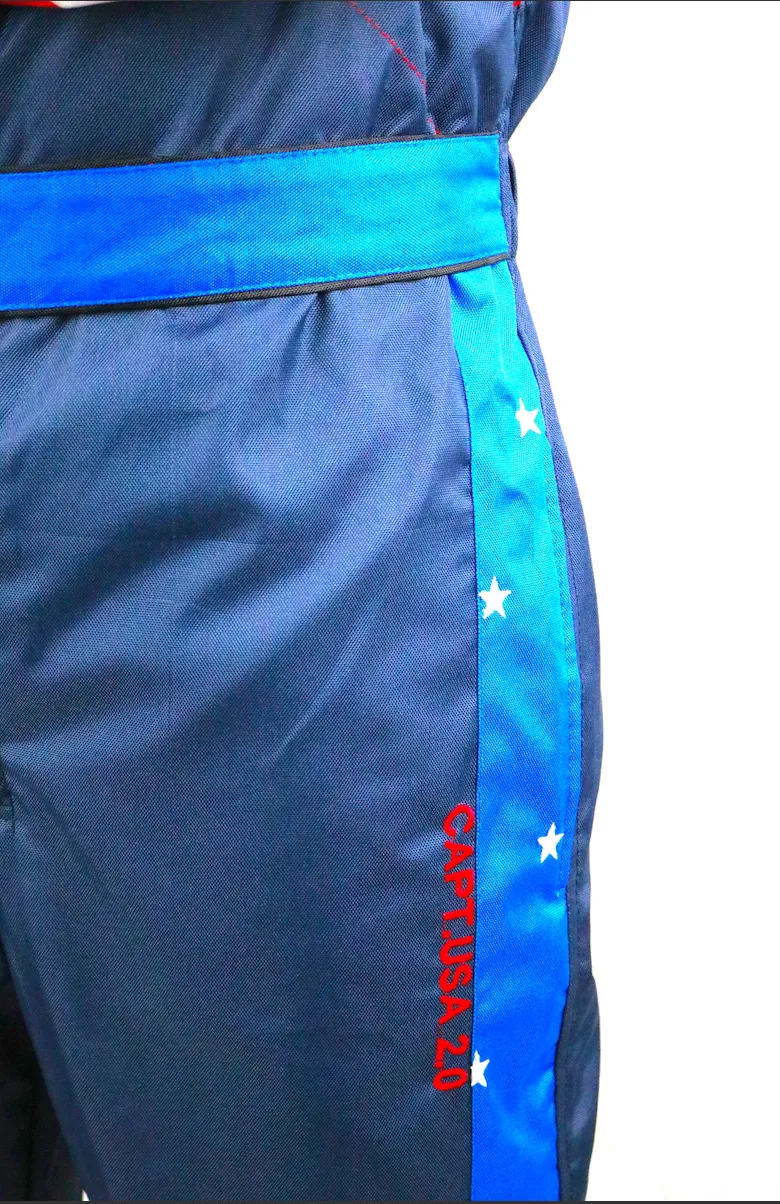 2020 Edition Captain U.S.A Six Layer SFI 3.2A/15 Rated Fire suit