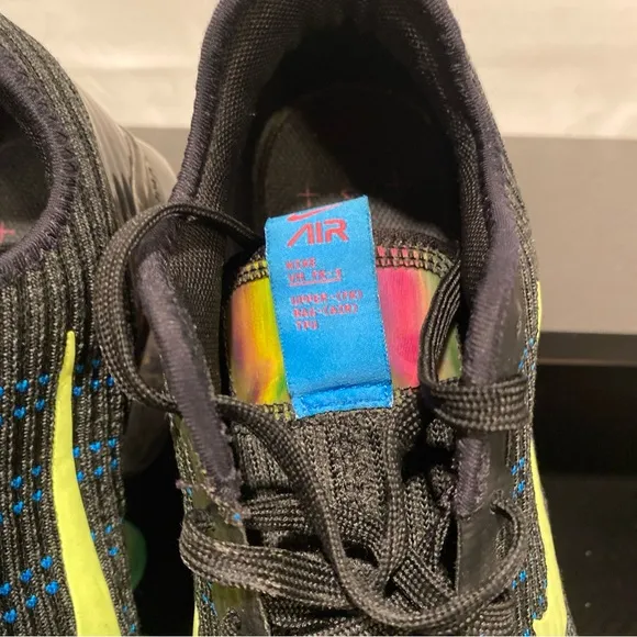 2021 Air VaporMax Flyknit 3 GS 'Black Ghost Green' Youth 5.5