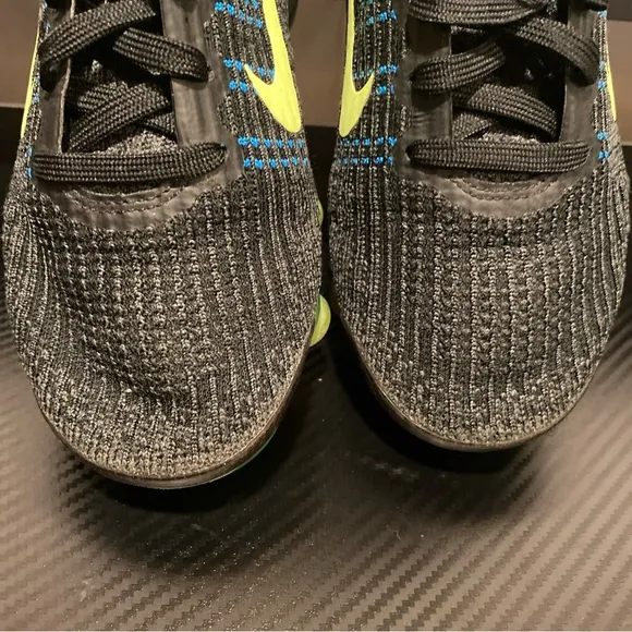 2021 Air VaporMax Flyknit 3 GS 'Black Ghost Green' Youth 5.5