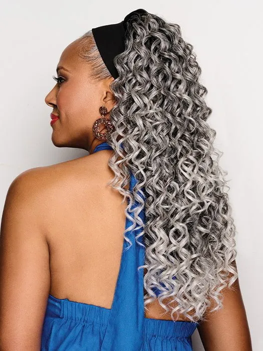 26in Long Curled Headband | Synthetic Hairpiece