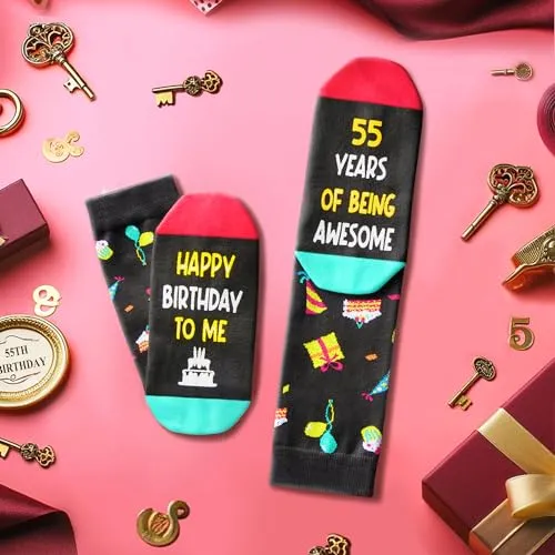 55th Birthday Women Men Gifts for 55 Woman Man Year Old Male Female Him Her