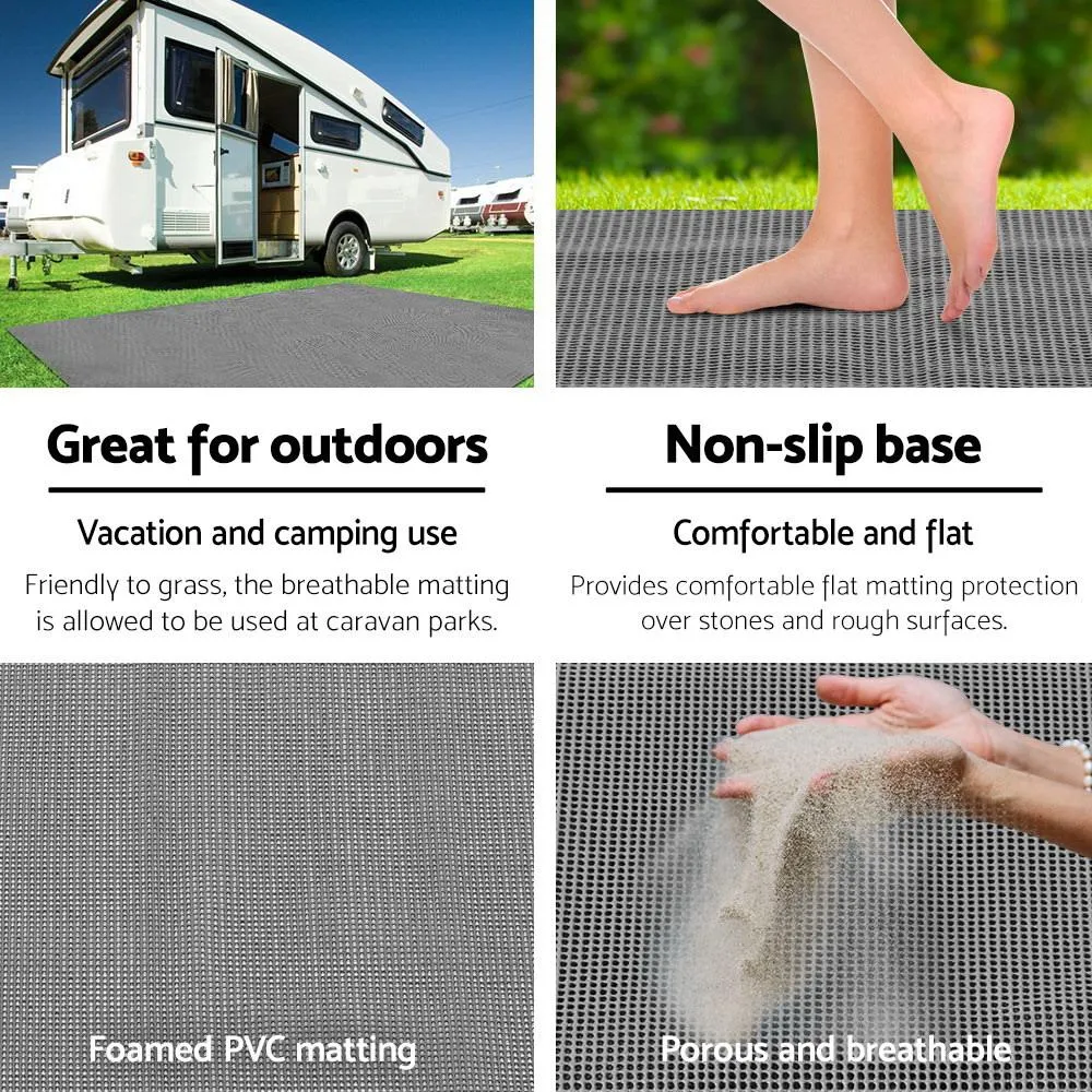 5Mx2.5M Annex Floor Mat Grey