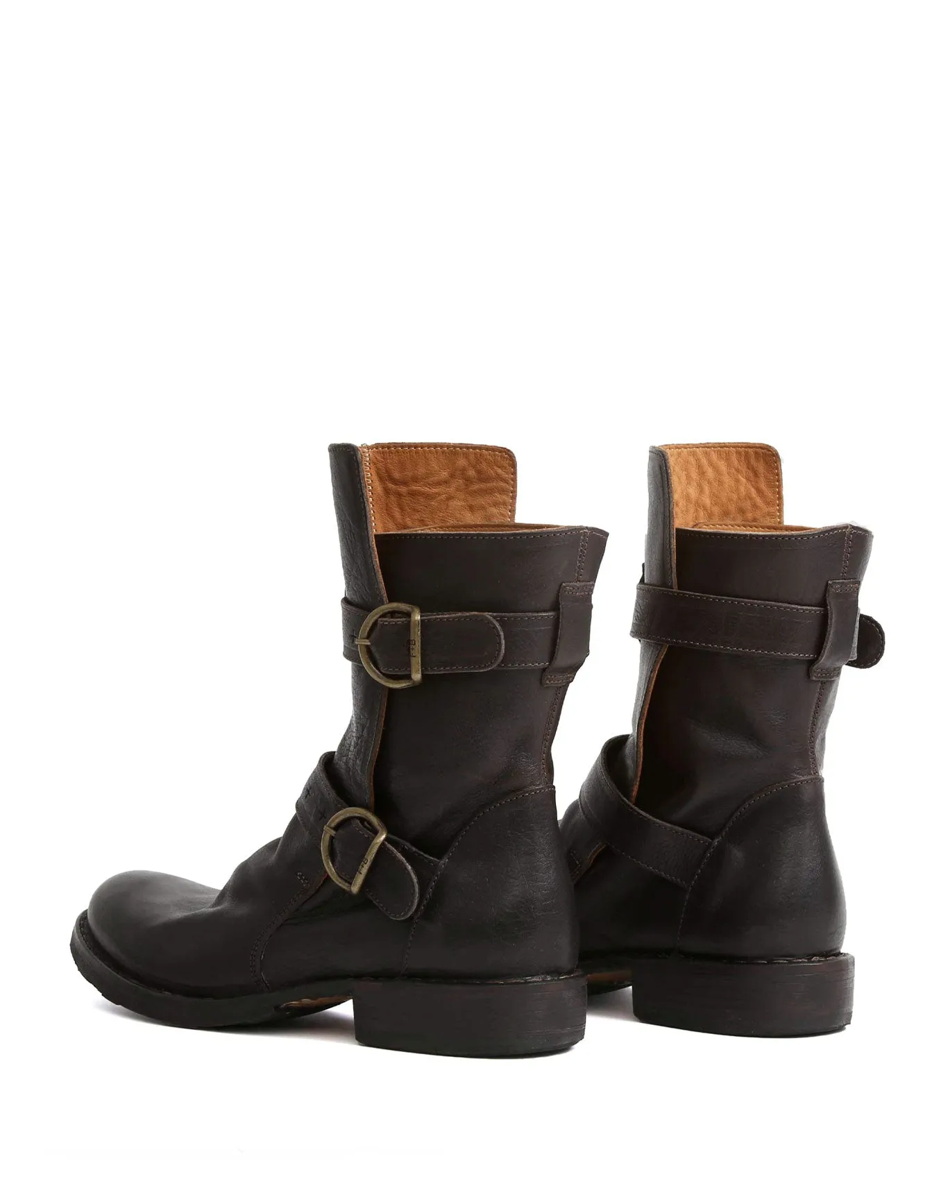 713 Brown Leather Boots