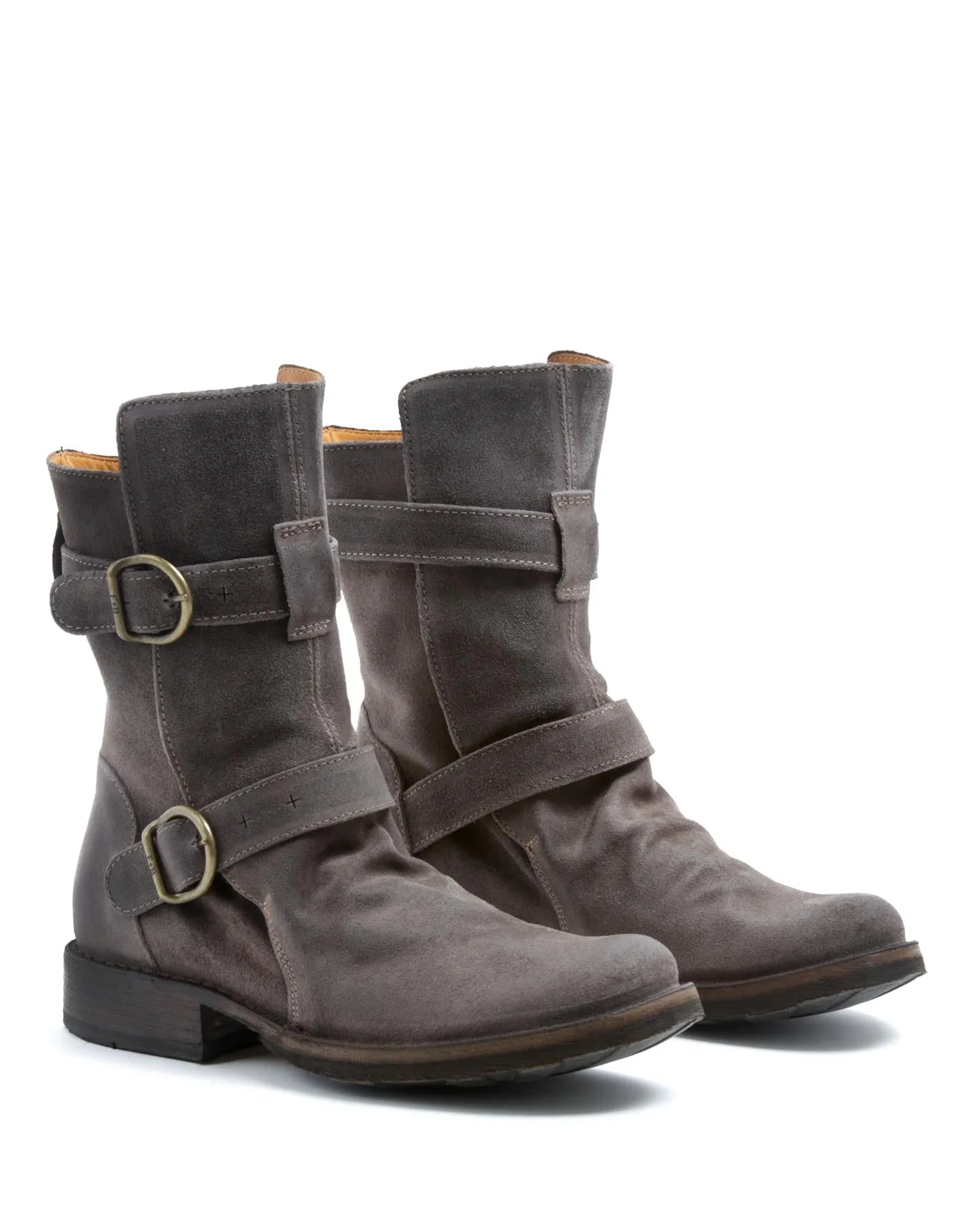 713 Brown Suede Boots
