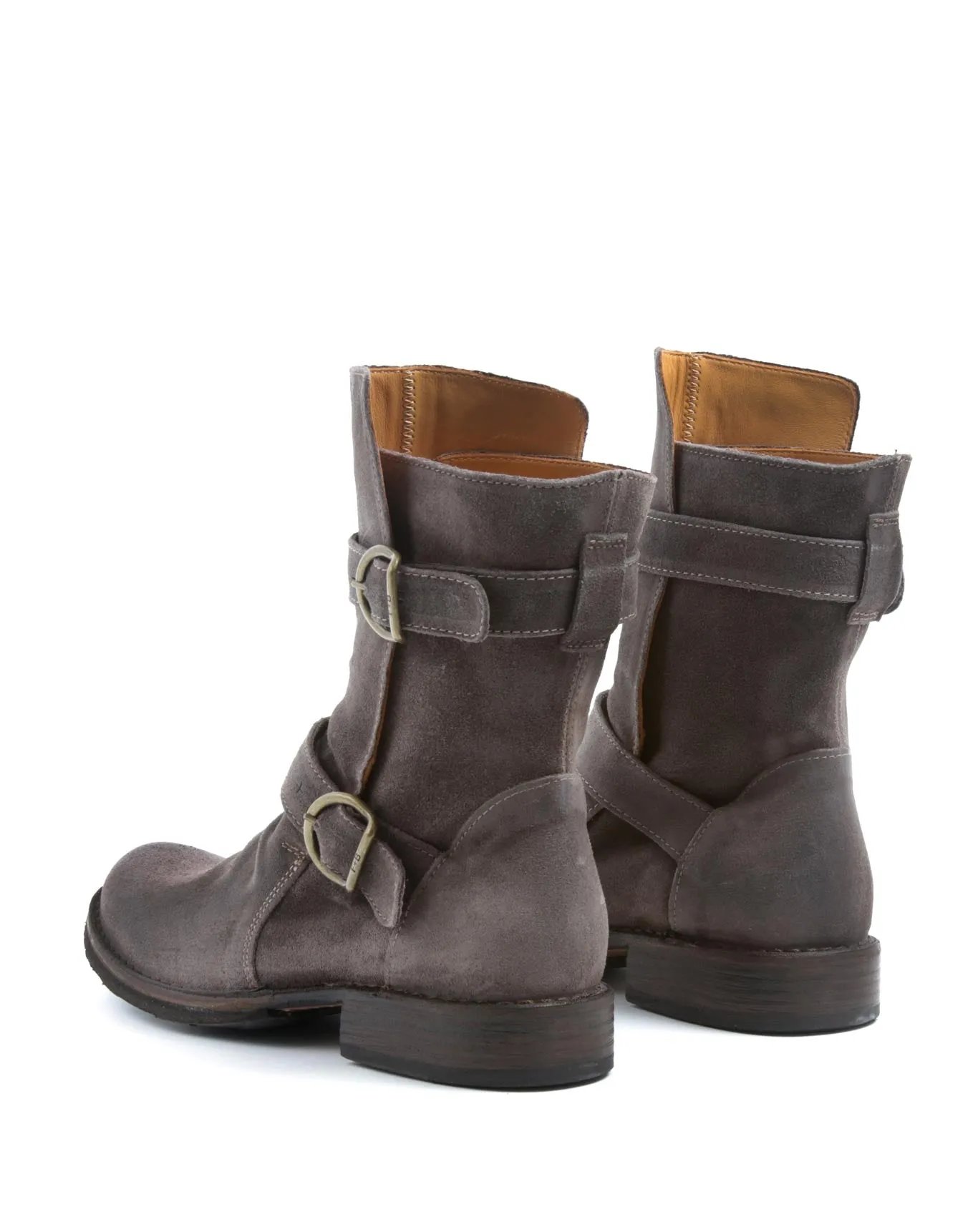 713 Brown Suede Boots