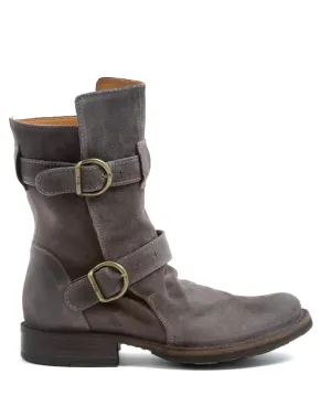 713 Brown Suede Boots