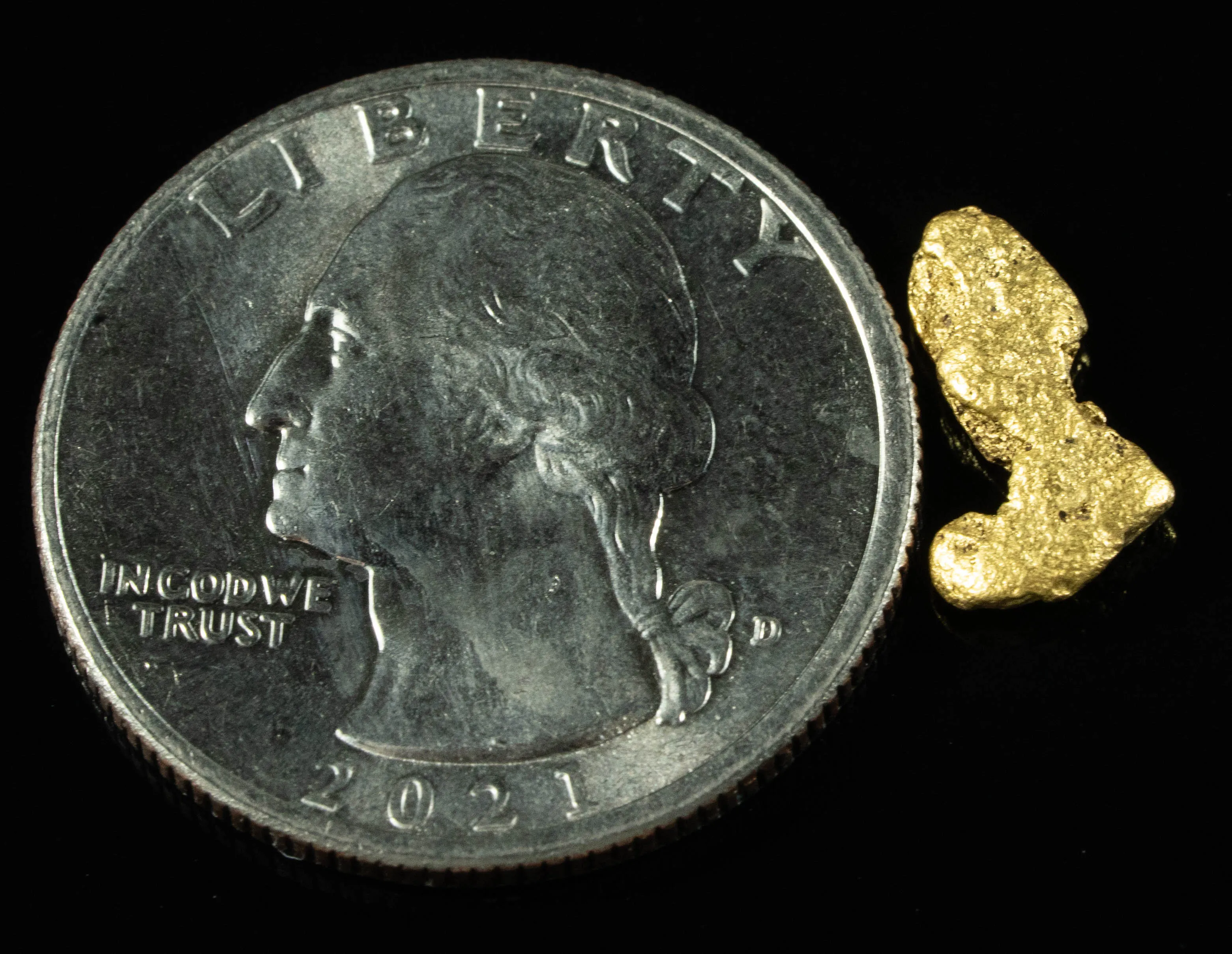 #731 Natural Gold Nugget Australian 1.27 Grams Genuine