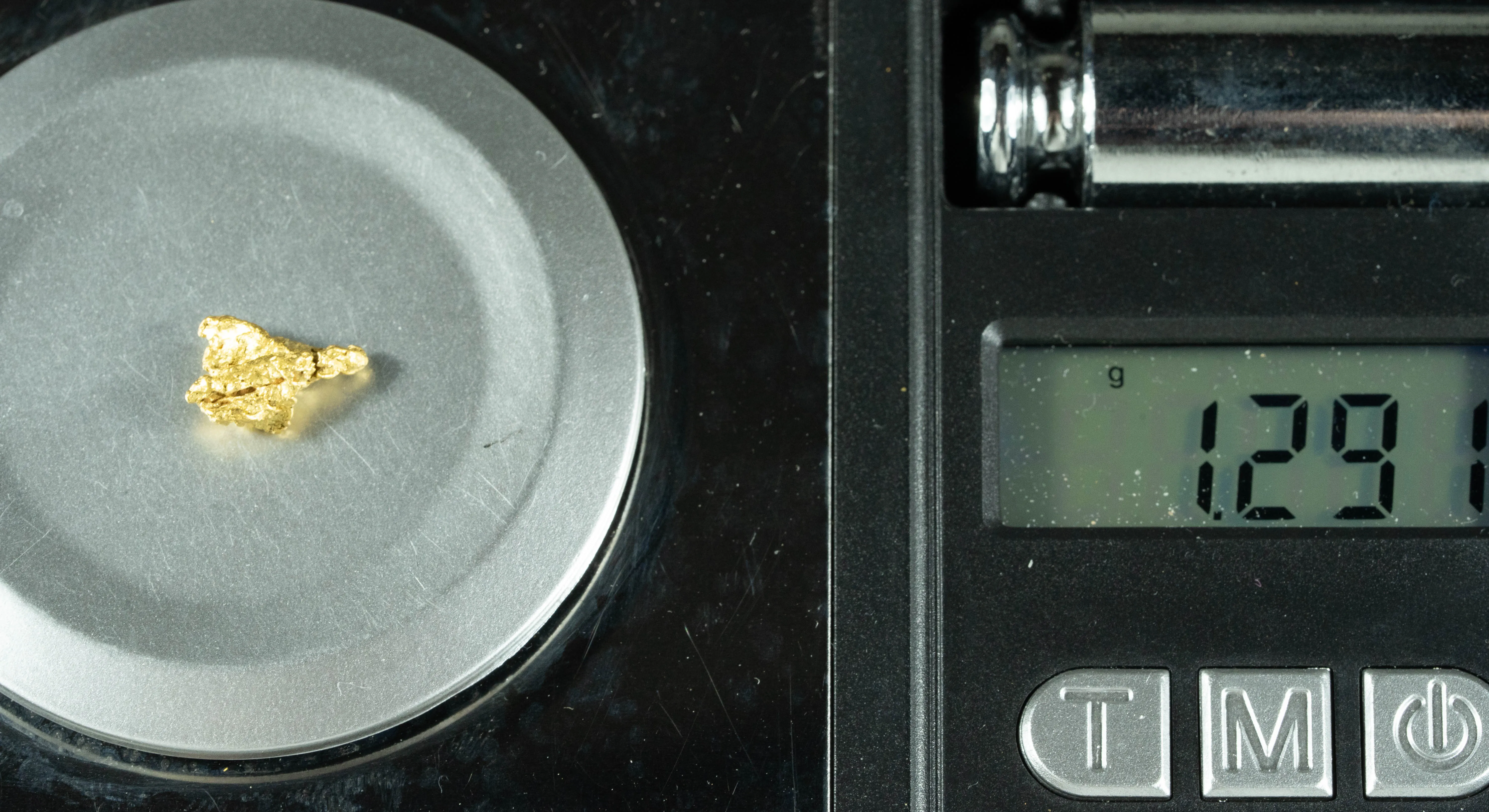 #742 Natural Gold Nugget Australian 1.29 Grams Genuine