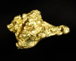 #742 Natural Gold Nugget Australian 1.29 Grams Genuine
