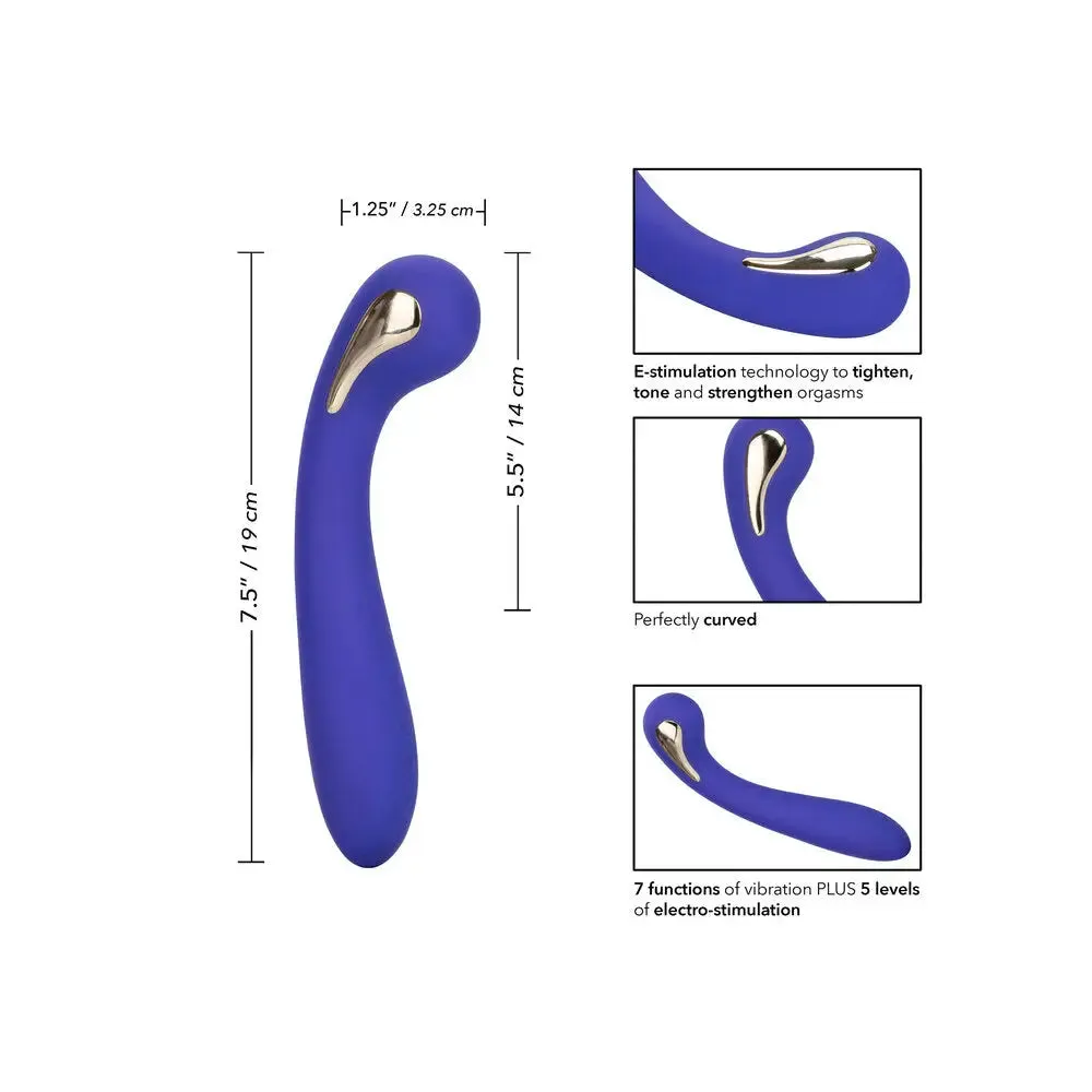 7.5-inch Colt Silicone Purple Estim Rechargeable g Wand Massager