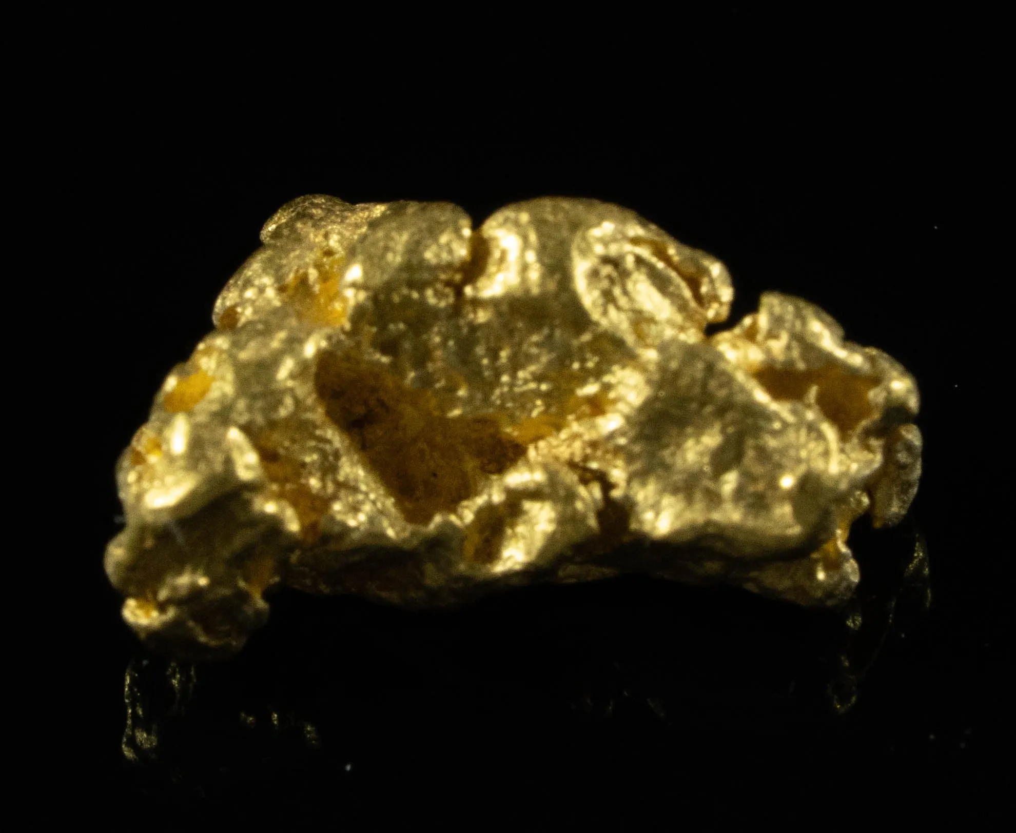 #751 Natural Gold Nugget Australian .89 Grams Genuine