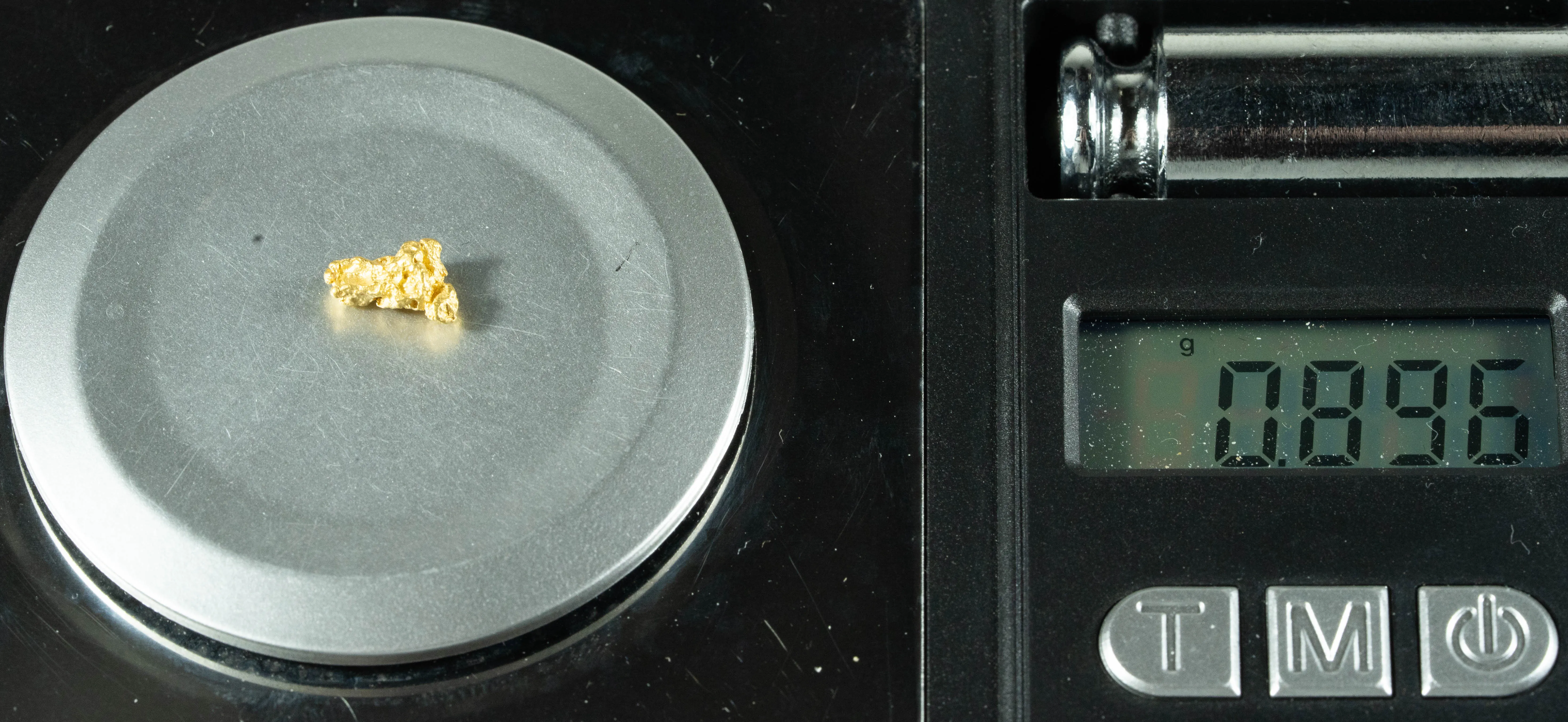 #751 Natural Gold Nugget Australian .89 Grams Genuine