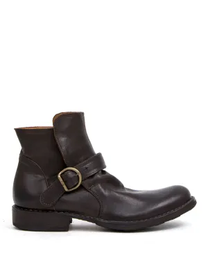 752 Brown Leather Boots