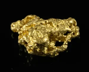 #764 Natural Gold Nugget Australian .80 Grams Genuine