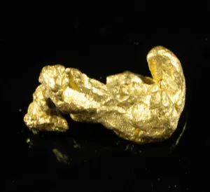 #770 Natural Gold Nugget Australian .71 Grams Genuine