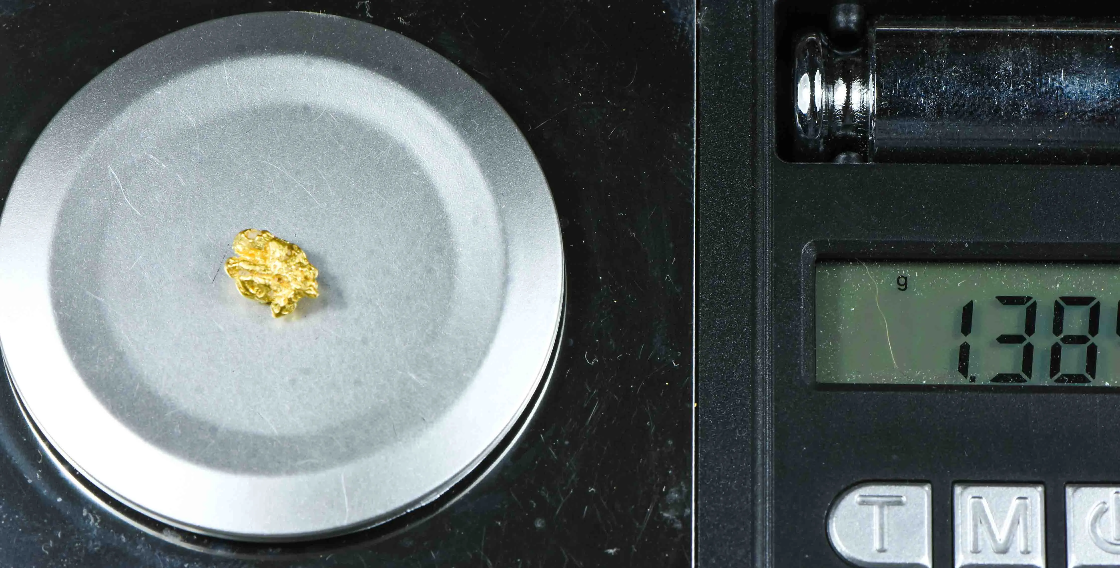 #771 Natural Gold Nugget Australian 1.38 Grams Genuine