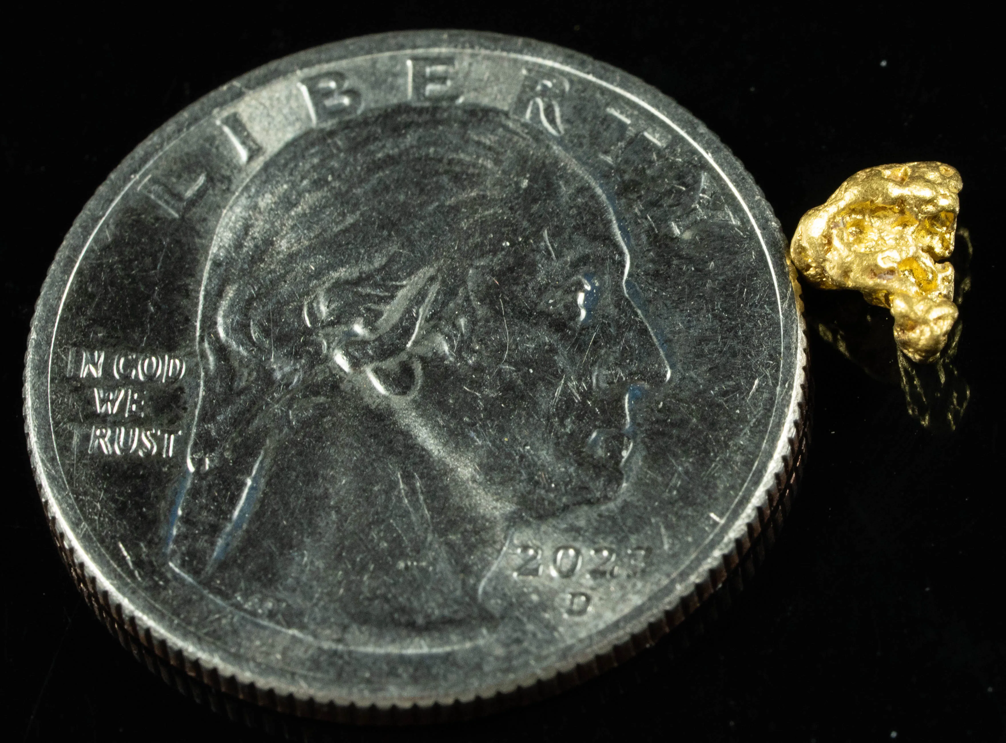 #774 Natural Gold Nugget Australian .70 Grams Genuine