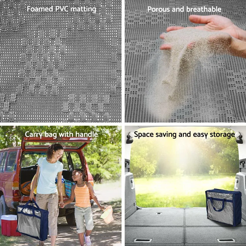 7Mx2.5M Annex Matting 600 Gsm Caravan Park Mats Camping Annexes