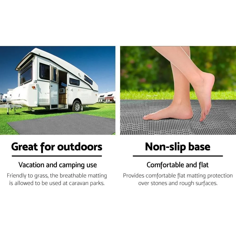 7Mx2.5M Annex Matting 600 Gsm Caravan Park Mats Camping Annexes