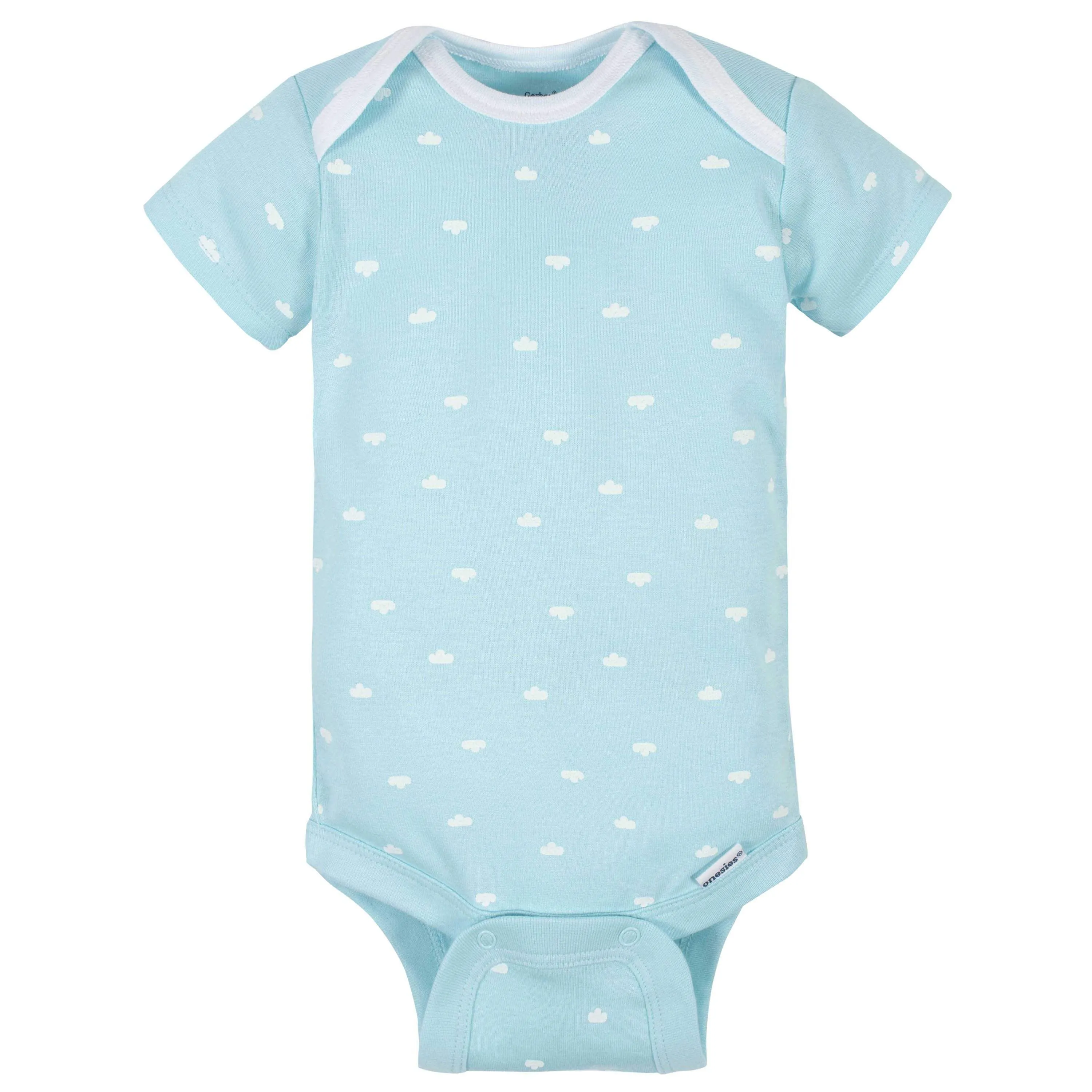 8-Pack Baby Neutral Words Short Sleeve Onesies® Bodysuits