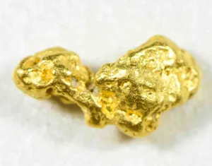 #801 Natural Gold Nugget Australian 1.28 Grams Genuine