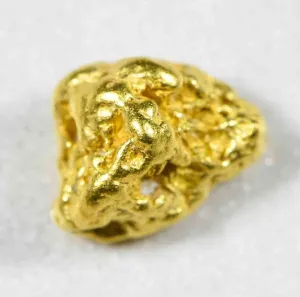#883 Natural Gold Nugget Australian 1.28 Grams Genuine