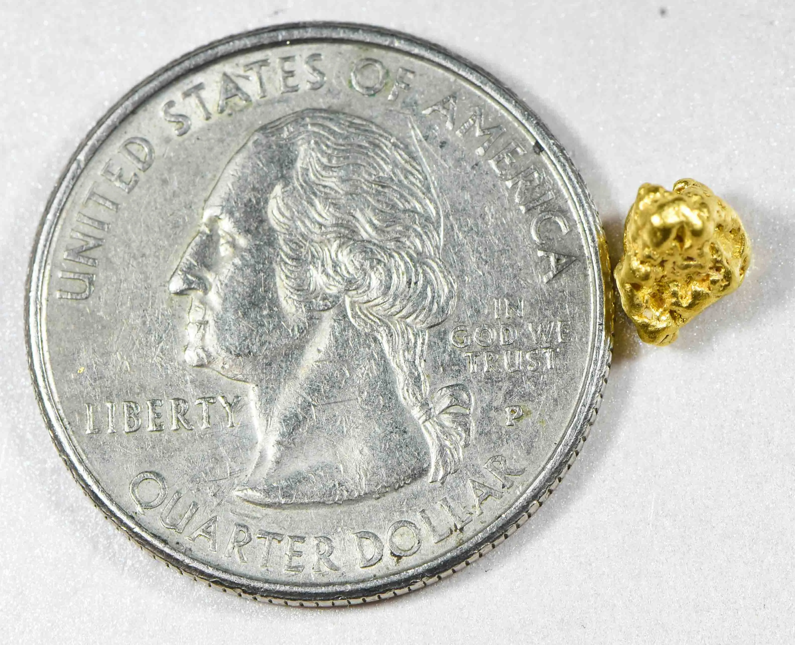 #883 Natural Gold Nugget Australian 1.28 Grams Genuine