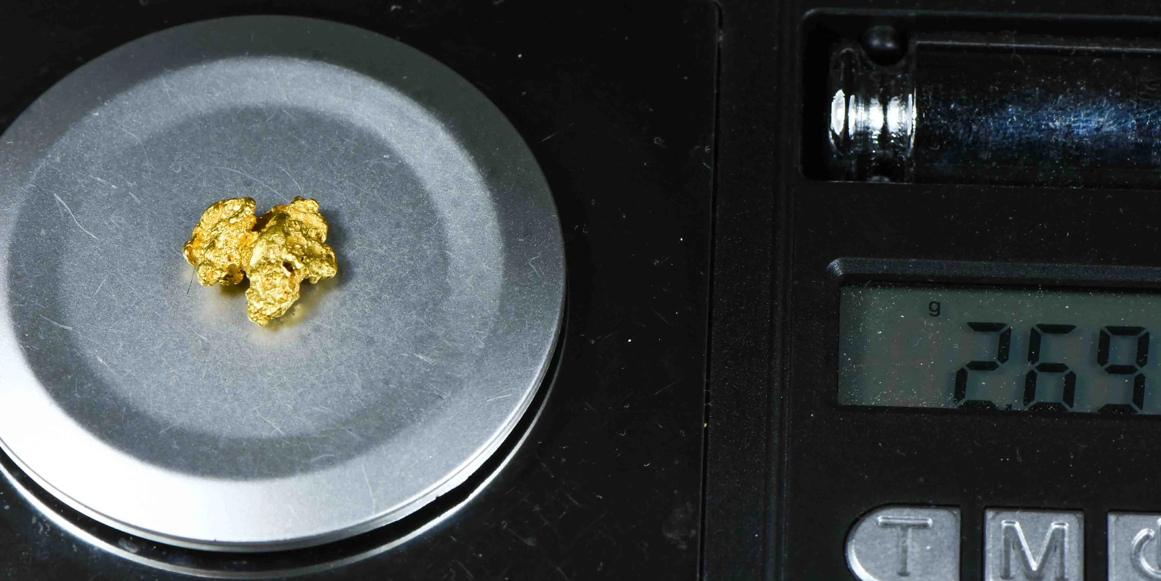 #916 Natural Gold Nugget Australian 2.69 Grams Genuine