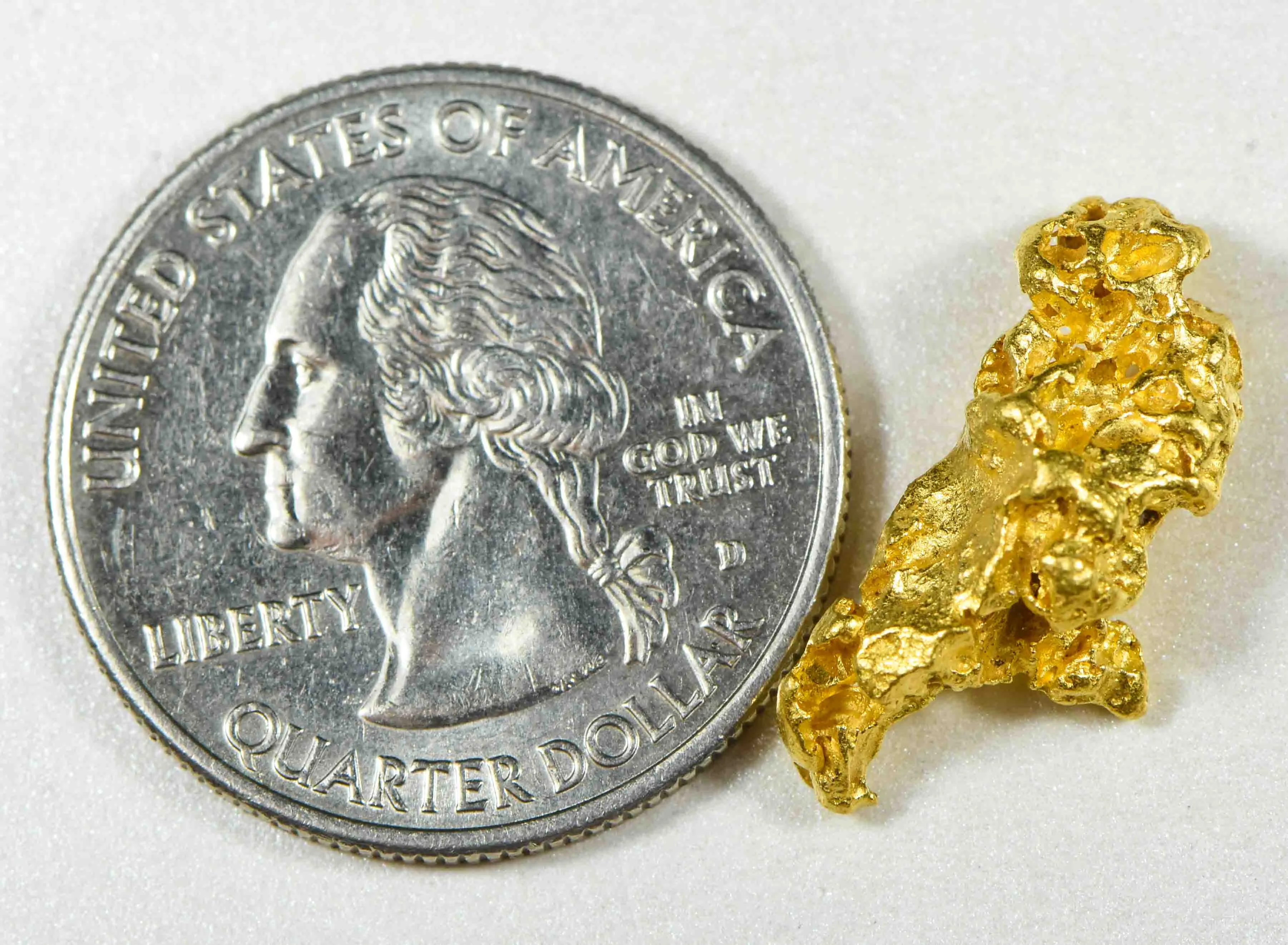 #937 Natural Gold Nugget Australian 4.50 Grams Genuine