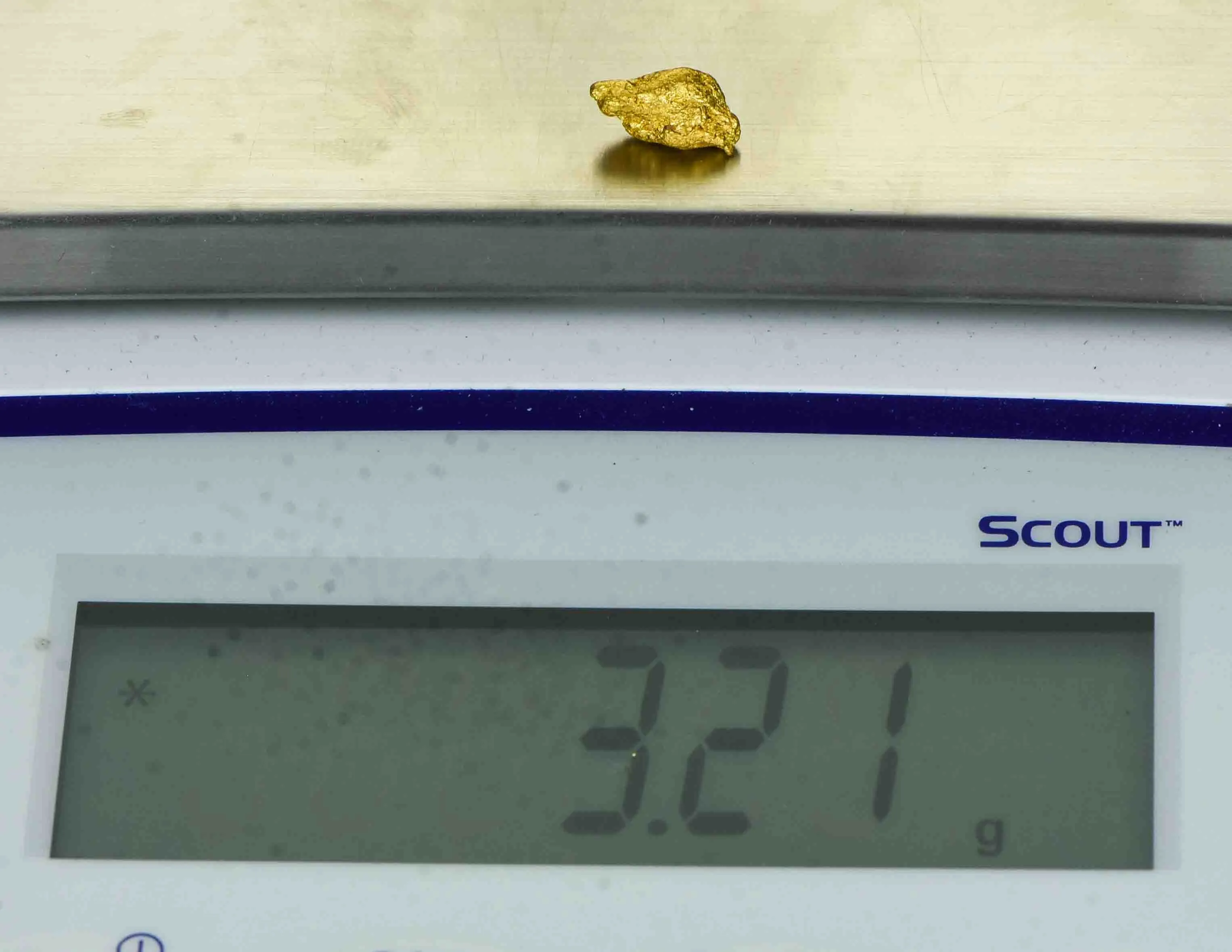#963 Natural Gold Nugget Australian 3.21 Grams Genuine