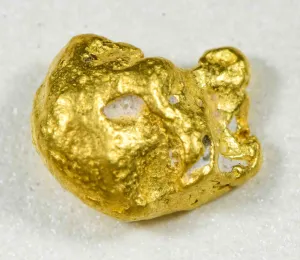 #966 Natural Gold Nugget Australian 3.40 Grams Genuine