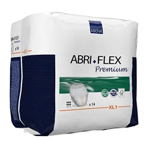 Abena 41079 Abri-Flex Pull-Ons, Plus, Extra Large SZ 1 XL, Case/84