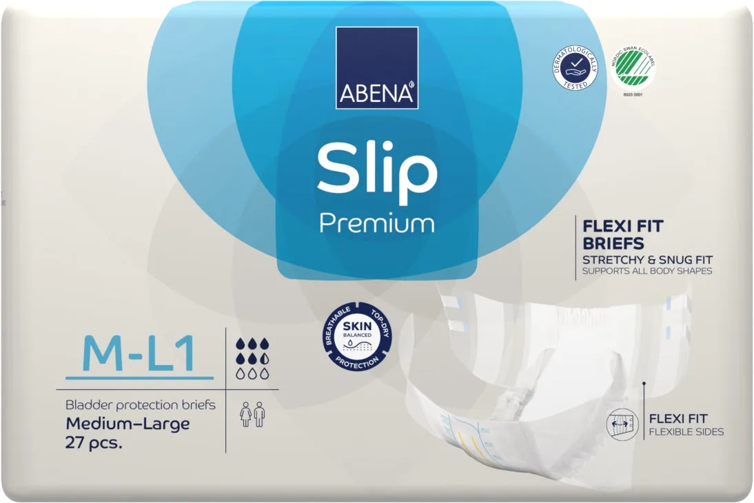 ABENA Slip Flexi Fit M-L1 (Waist/Hip size 70-120cm)