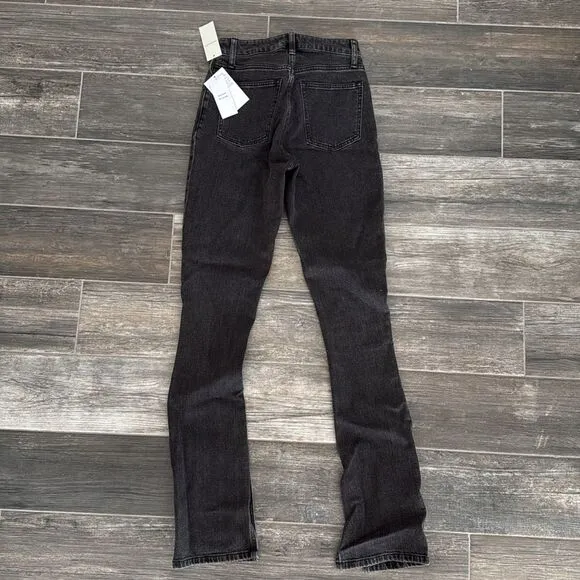 Abercrombie Skinny High Rise Black Jean Size 23L Curve Love