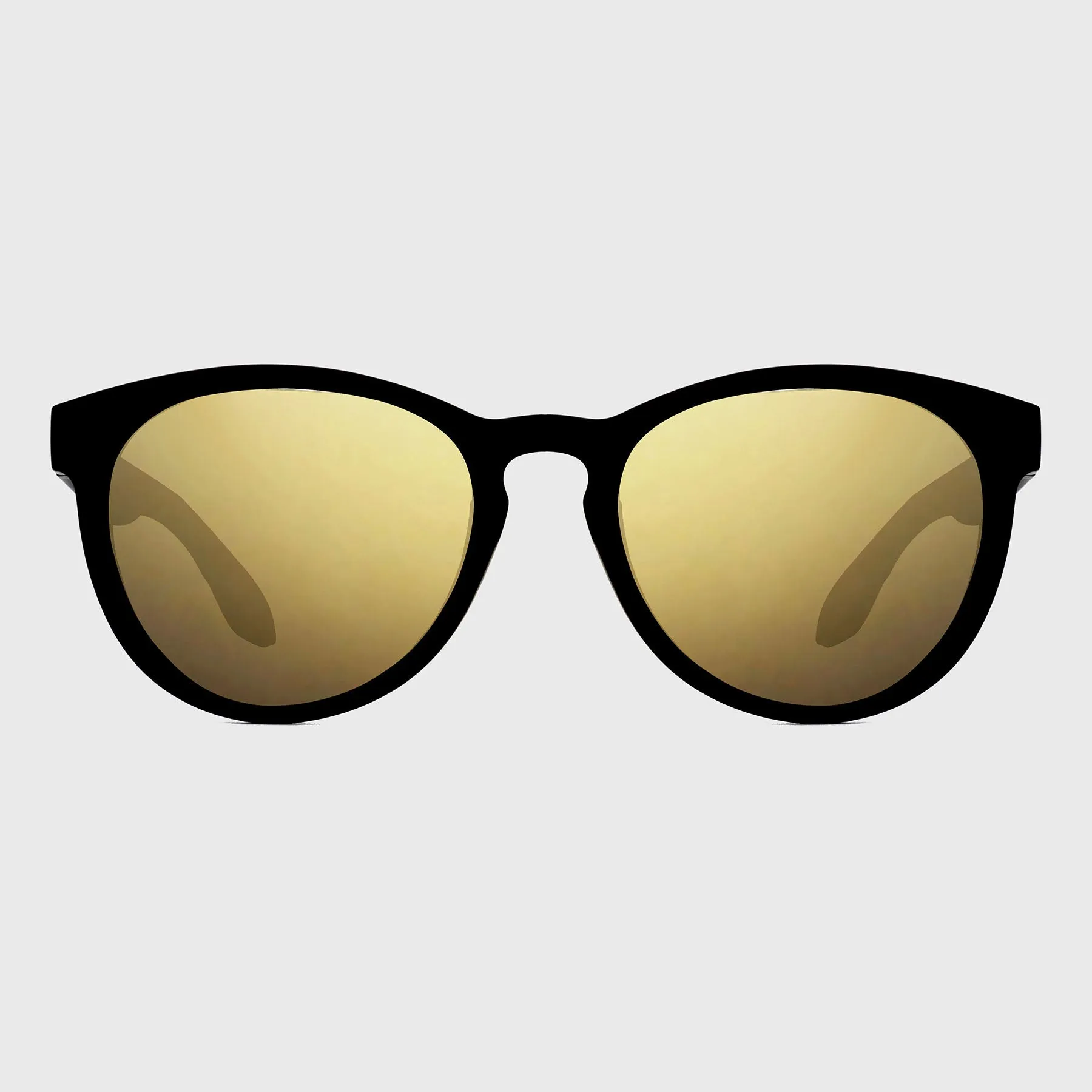 ACTIV - One T2B - Matte Black with Gold Mirror Lens